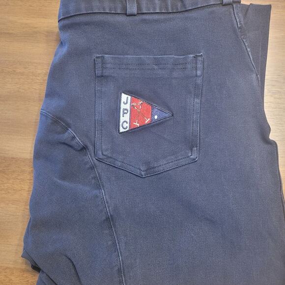 JPC Jaipur Polo Co Men's Equestrian Polo Jeans Black Size 36 Style #100403 EUC - Picture 4 of 16